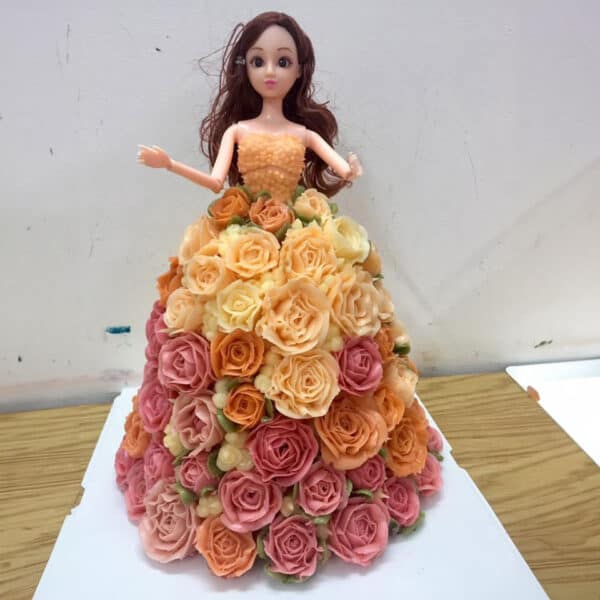 Buttercream flower cake - M7