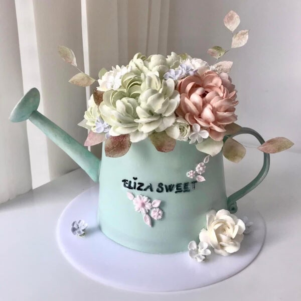 Buttercream flower cake - M4 - Image 3